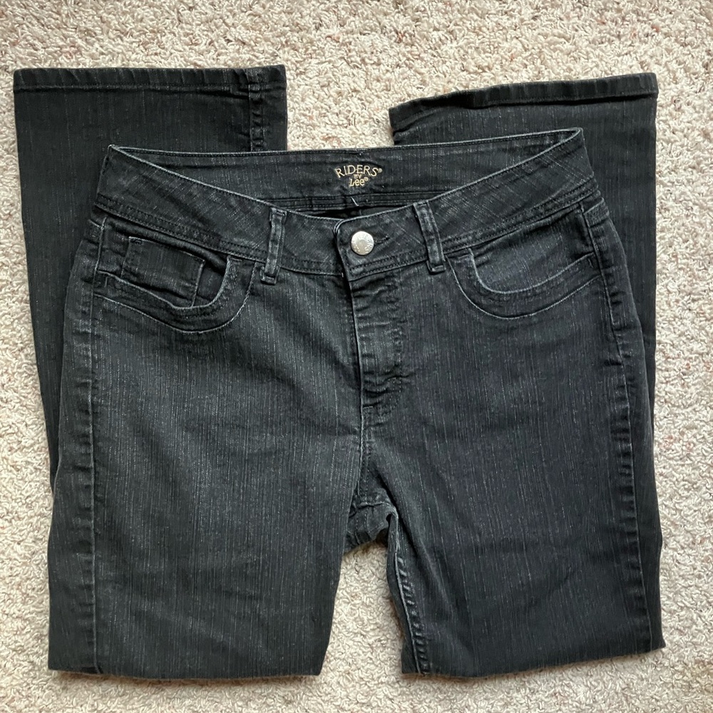 Riders by Lee Women's Black Flare Jeans
